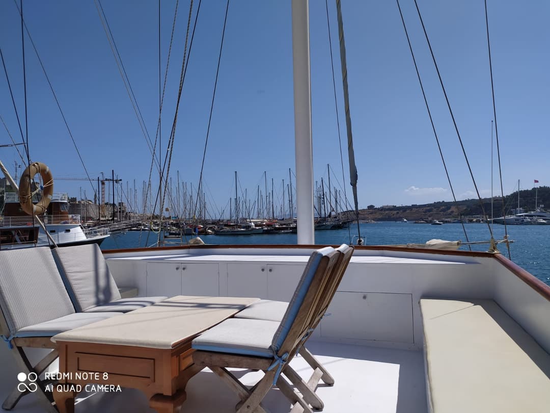 Bodrum: Einzigartiges 8-Personen Luxus-Yacht-Erlebnis auf 18 Metern mit 8 Kabinen
