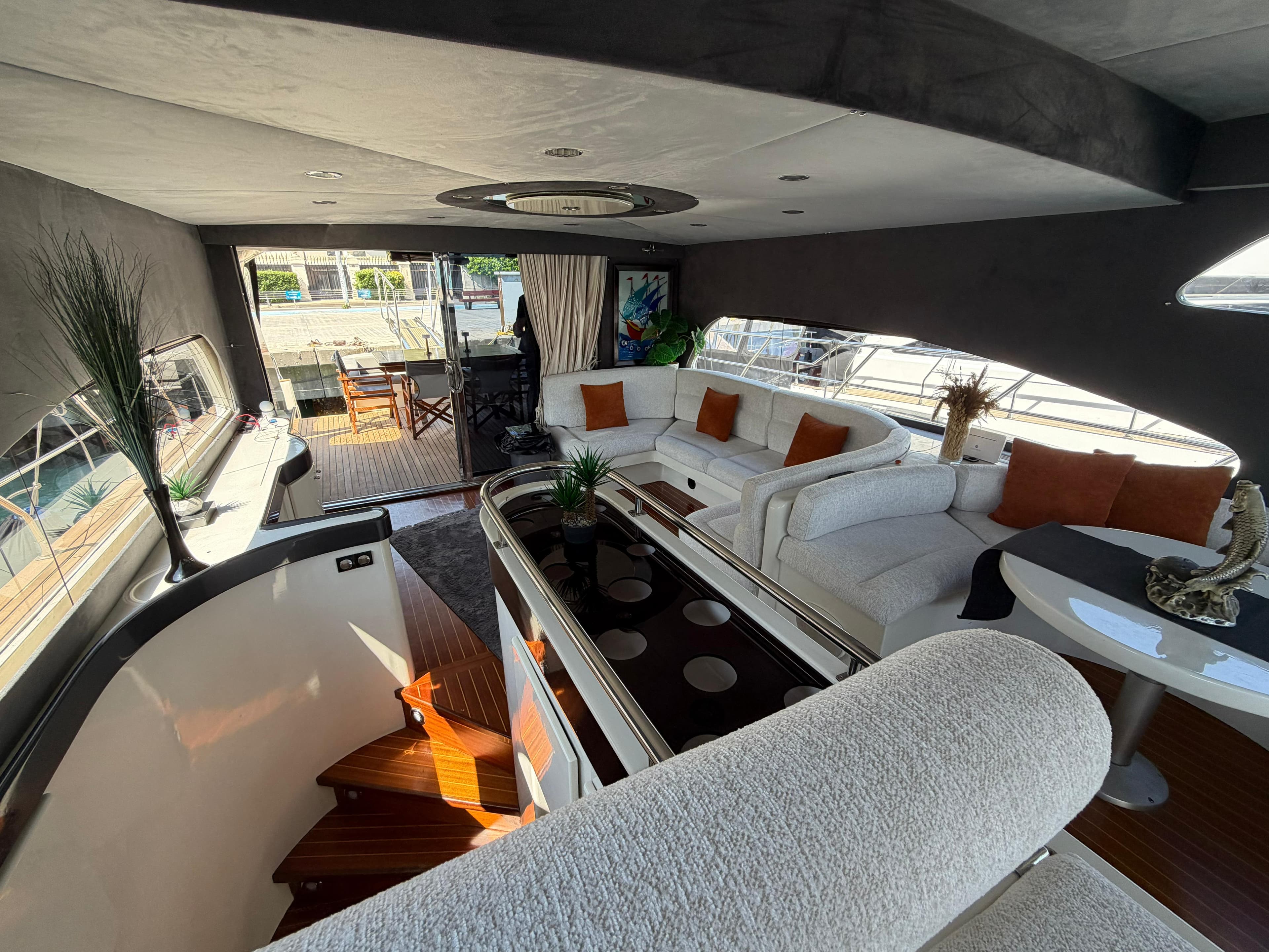 Luxury 20-Meter Motor Yacht with 3 Cabins & 6-Person Accommodation in Bodrum 13