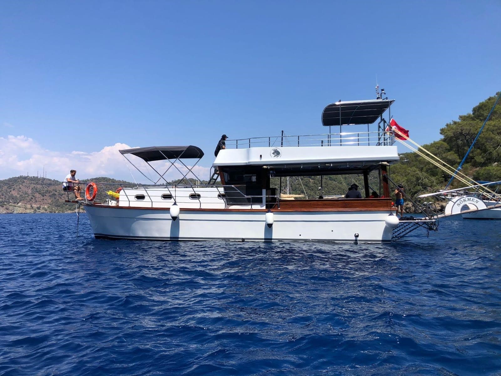 Comfortable and Enjoyable Day in Fethiye Bays with a 12-Person Standard Motor Yacht 2