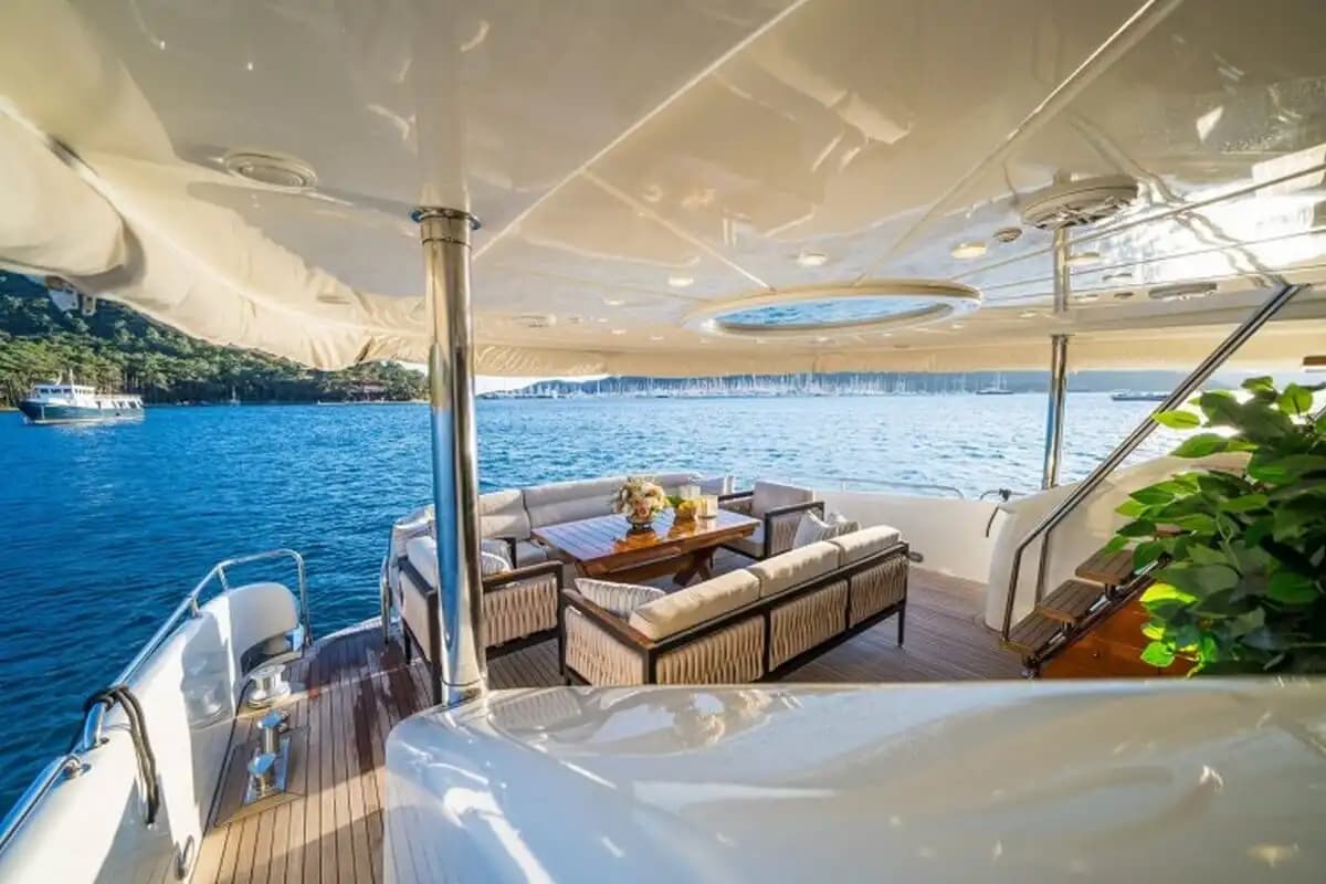 Luxus 27-Meter Motoryacht for 24 Personen in Antalya Center – A Perfekt Blue Kreuzfahrt Erlebnis 9