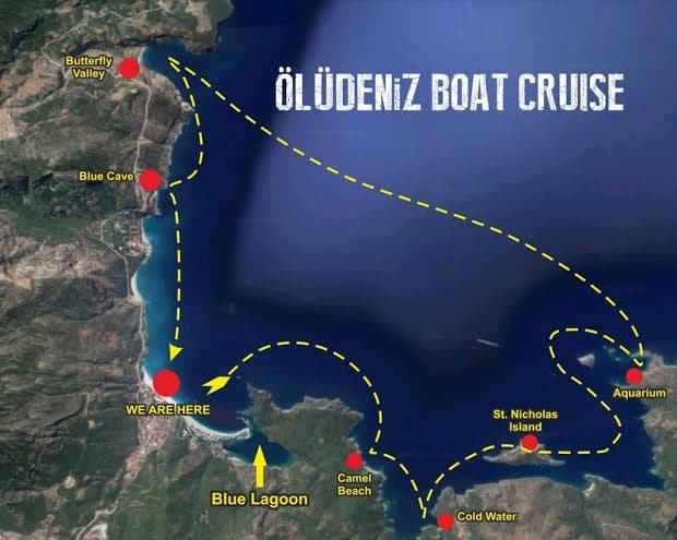 Betaalbare bootverhuur Ölüdeniz - 12m, 20 pers. 3