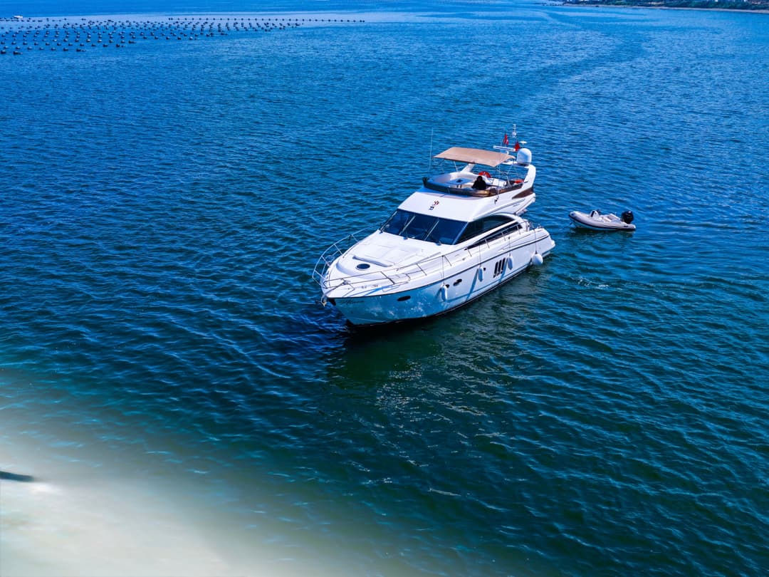 Unvergessliches 6-Personen-Meereserlebnis mit einer 20-Meter-Luxus-Motoryacht in Bodrum