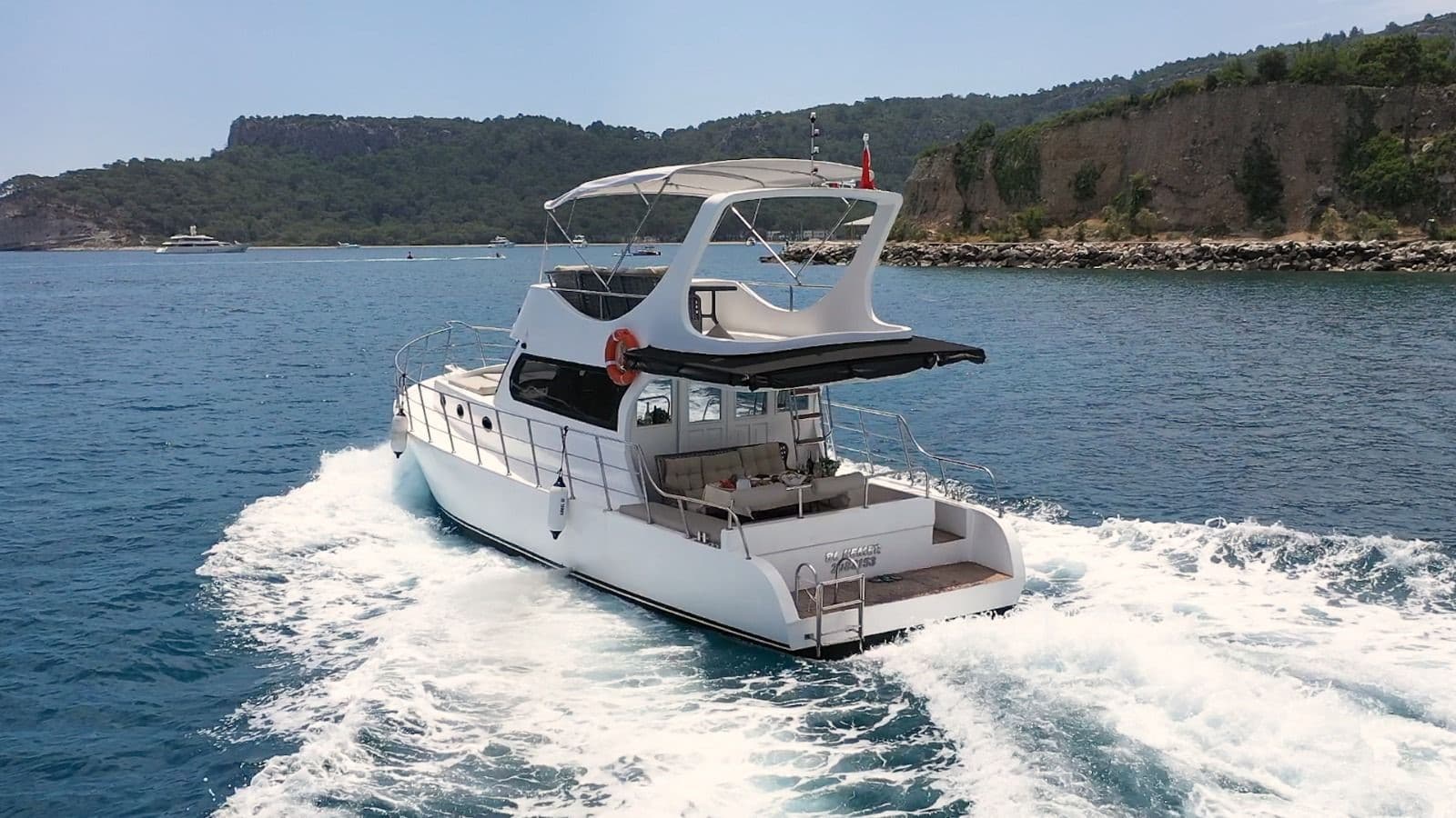 Alanya: Alquiler de Lujoso Barco de 13 Metros para 12 Personas, 1 Camarote 2