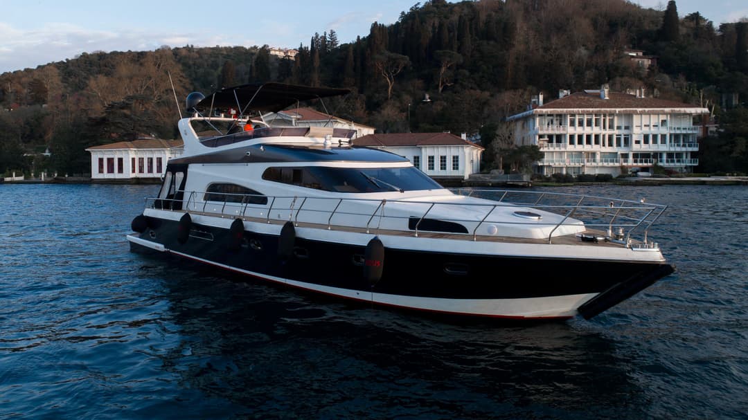 Bodrum’da 3 Kabinli 6 Kişi Konaklama kapasiteli Lüks Motoryat