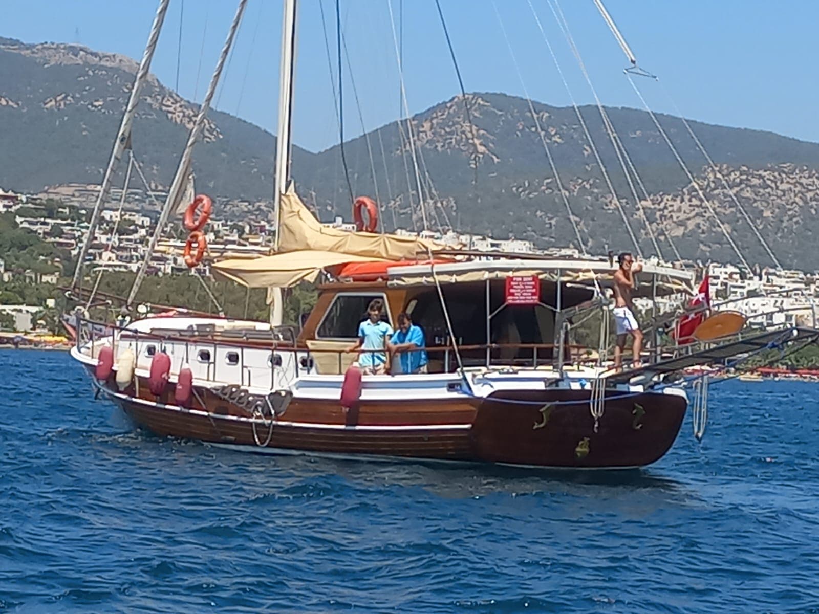 Onvergetelijke blauwe cruise-ervaring voor 12 personen met een 15 meter lange luxe gulet in Bodrum 3