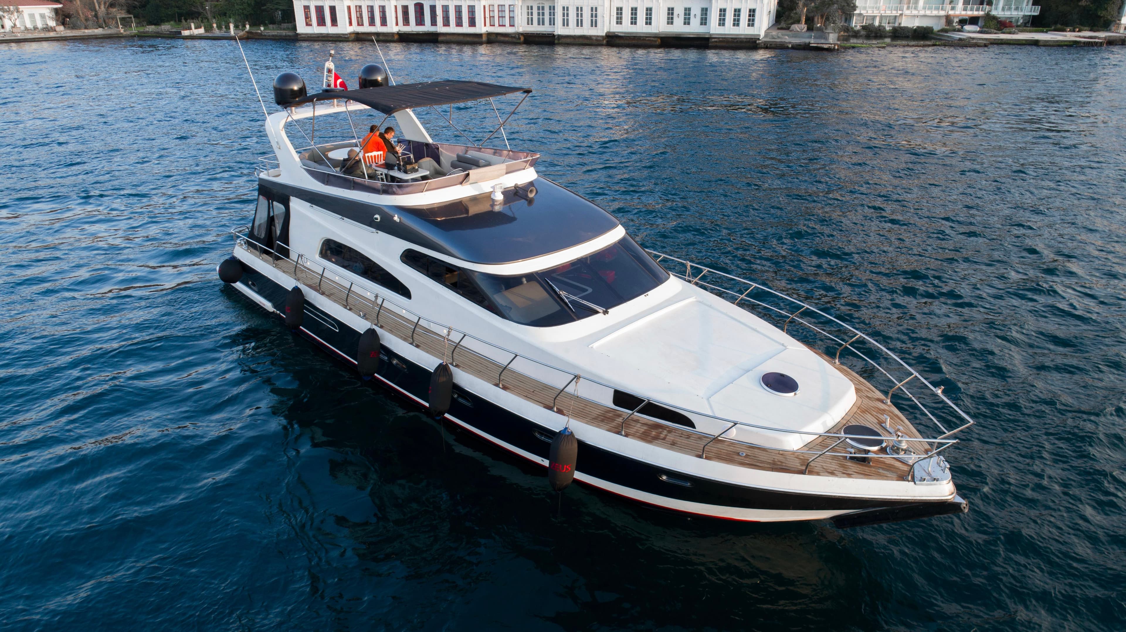 Luxury 20-Meter Motor Yacht with 3 Cabins & 6-Person Accommodation in Bodrum - Party on the Boat