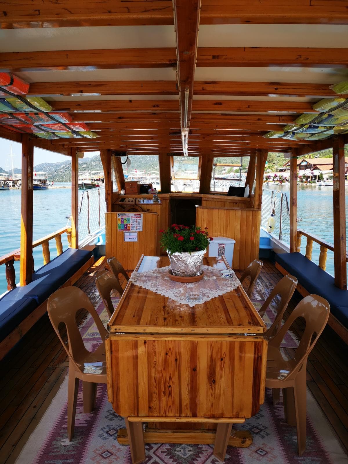 Ga op een onvergetelijk zeeavontuur voor 24 personen in Kekova met een 15 meter lange standaard Golet 4