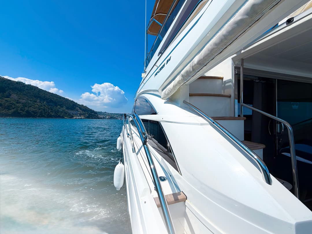 Unvergessliches 6-Personen-Meereserlebnis mit einer 20-Meter-Luxus-Motoryacht in Bodrum