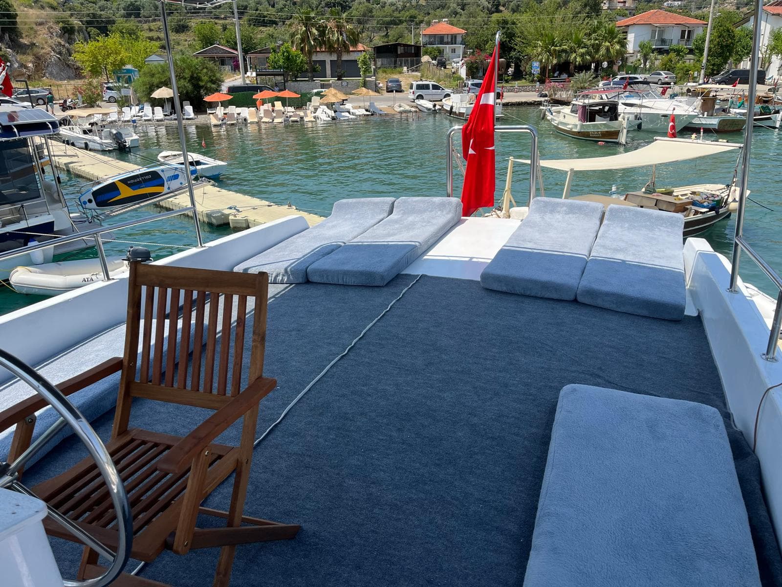 Marmaris'in 15 Metrelik Lüks Teknesi ile 7 Kişilik Unutulmaz Deniz Tatili Deneyimi 21
