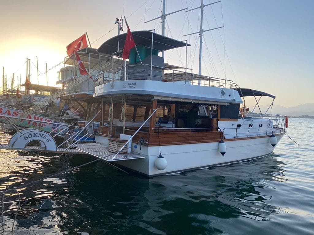 Comfortable and Enjoyable Day in Fethiye Bays with a 12-Person Standard Motor Yacht 5