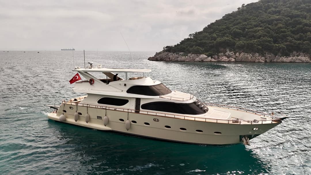 Antalya Center: 27 Meters Luxury Yacht  for 12 Guests, 3 Cabins - Exclusive Day Trips & Blue Cruises