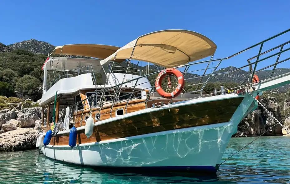 Ökonomisches Boot in Kaş: Sonne & Meer genießen - Geburtstag auf der Jacht