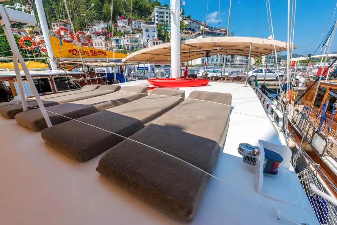 Vacaciones de Lujo en Gulet de 24m en Fethiye 8