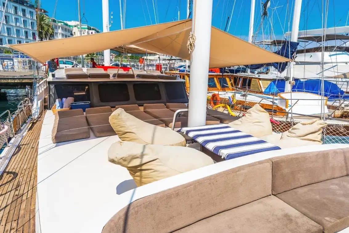 Vacaciones de Lujo en Gulet de 24m en Fethiye 6