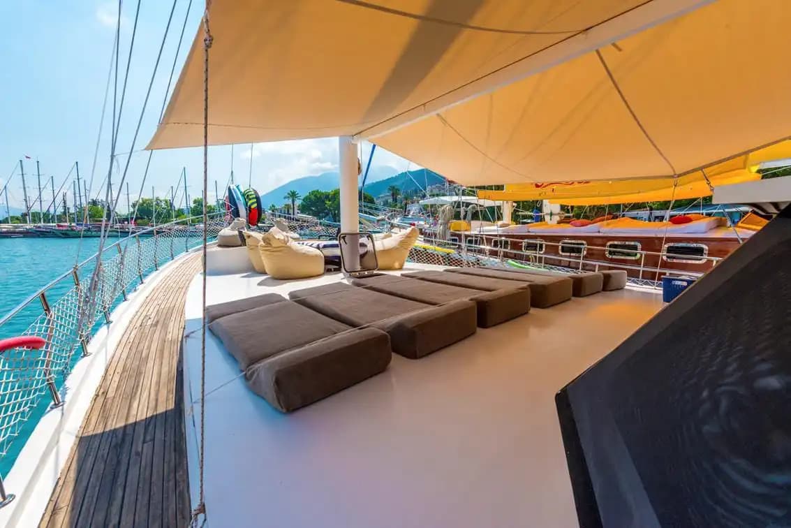 Vacaciones de Lujo en Gulet de 24m en Fethiye 7