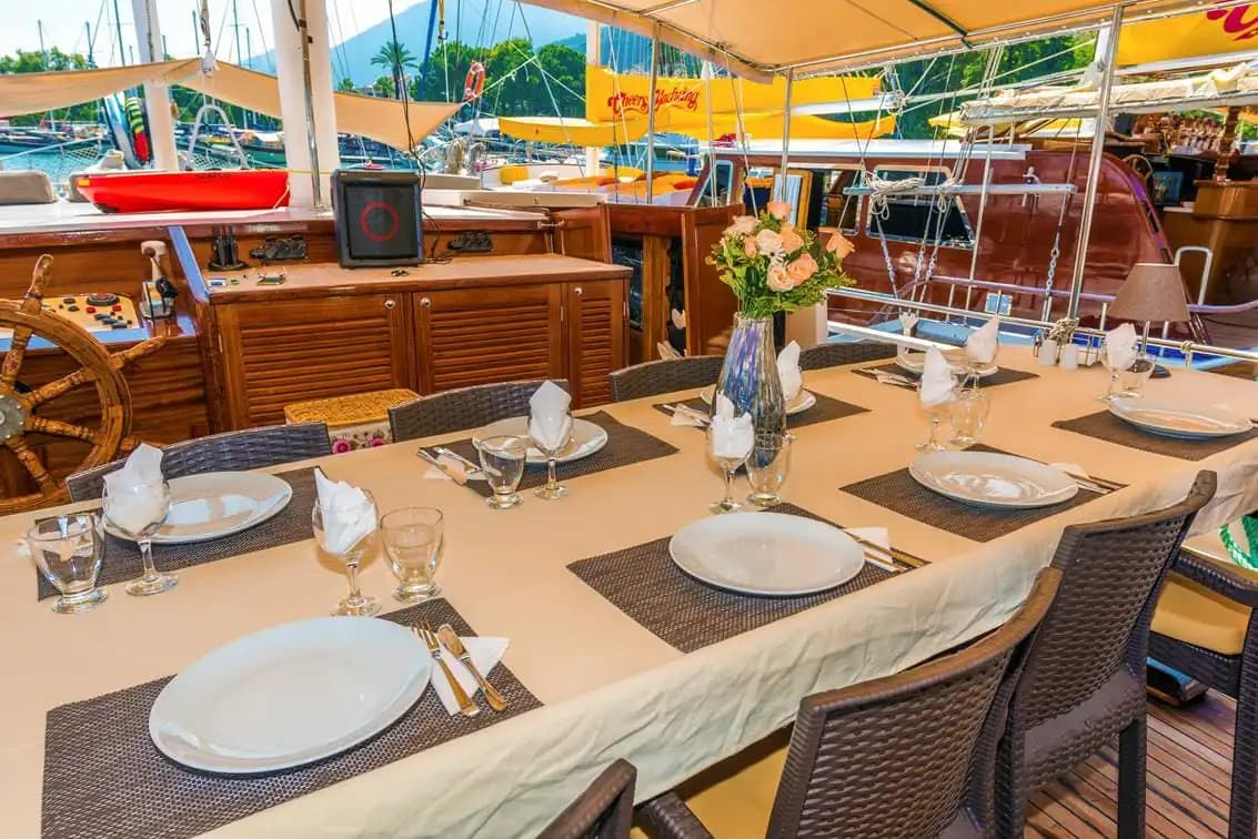 Vacaciones de Lujo en Gulet de 24m en Fethiye 13