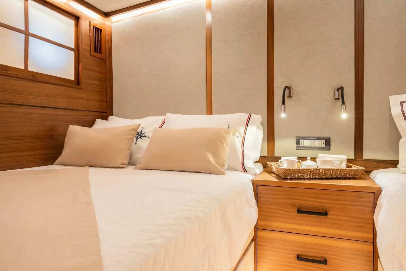 Confortable Accommodation on a 7-Meter Wide, 6-cabines Gulet in Marmaris 36