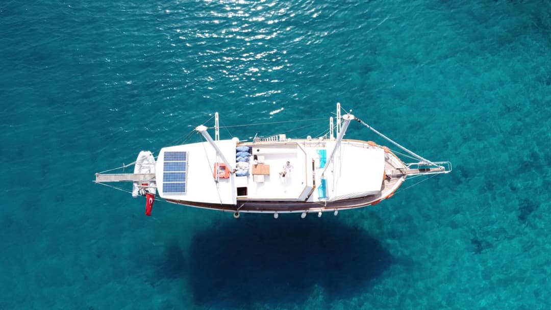 Bodrum: Einzigartiges 8-Personen Luxus-Yacht-Erlebnis auf 18 Metern mit 8 Kabinen