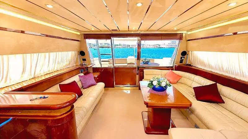 Морское путешествие на комфортабельной 3-кабинной моторной яхте для 6 человек в Аланье 6