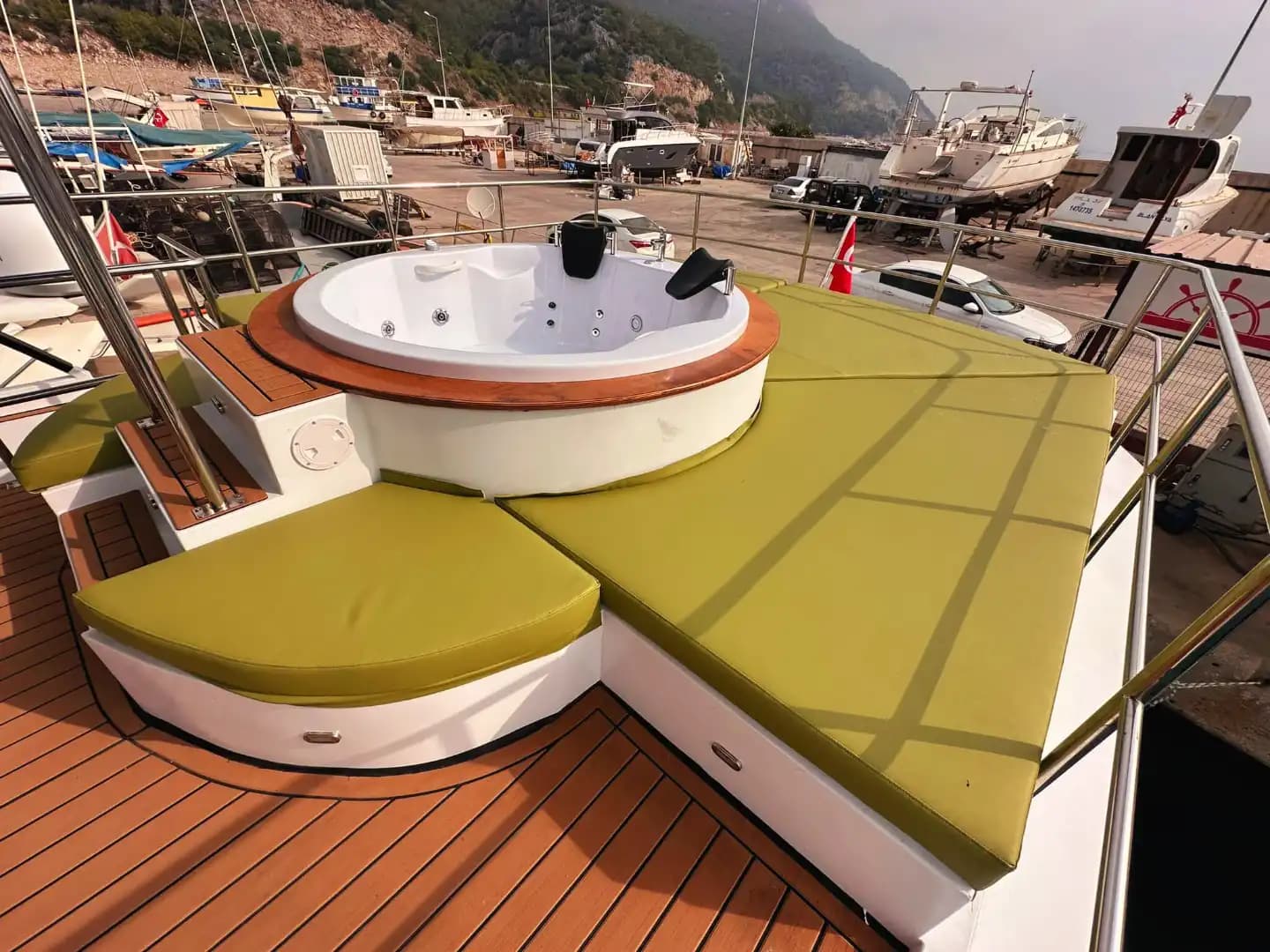 19-Meter Custom-Built Motor Yacht for Daily or Hourly Charter in Antalya 13