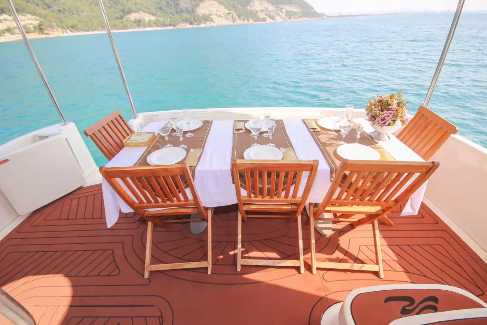 Exclusif Blue Croisières on a Luxury Princess Motoryacht in Antalya 11