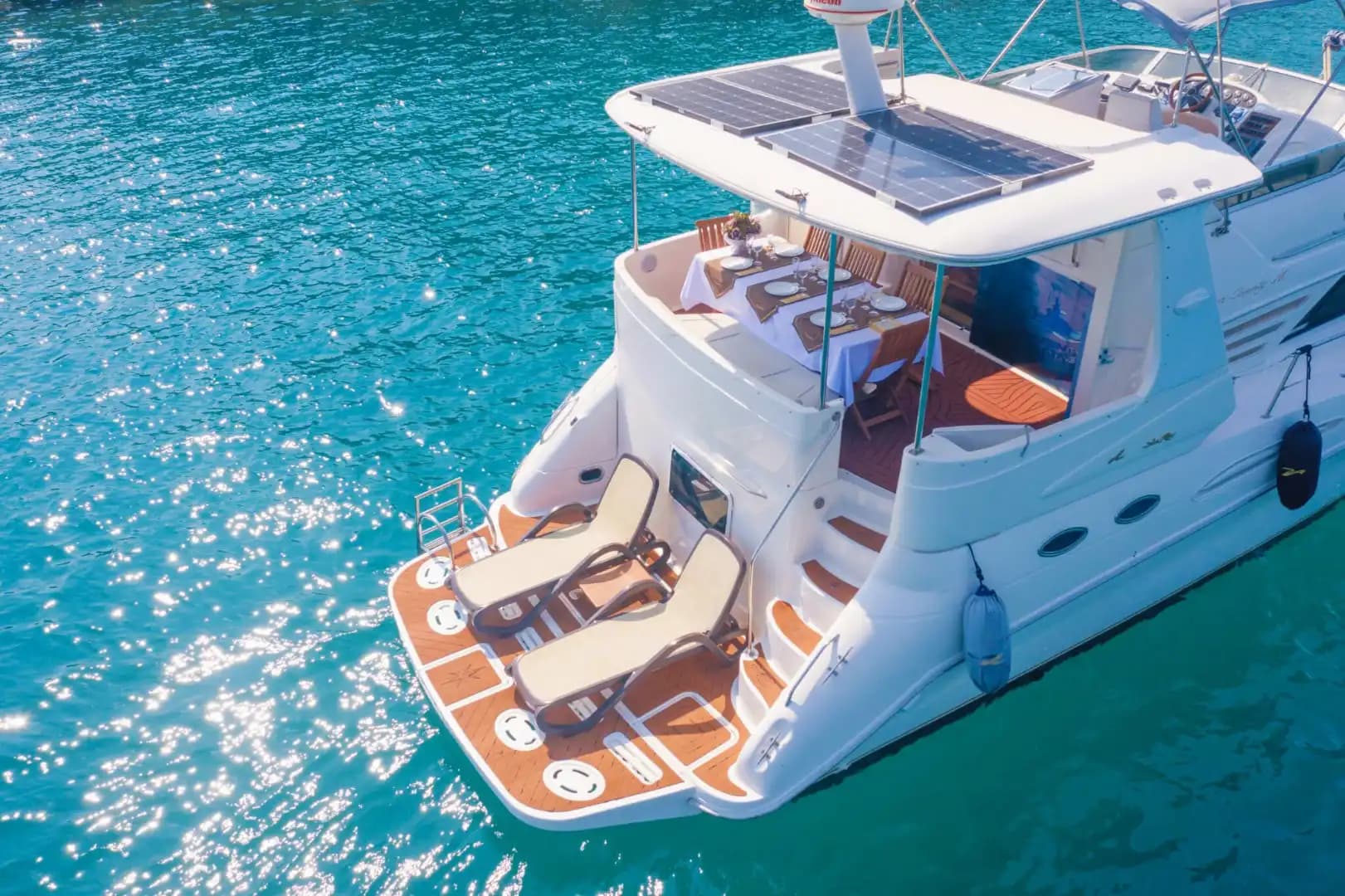 Exclusif Blue Croisières on a Luxury Princess Motoryacht in Antalya 2