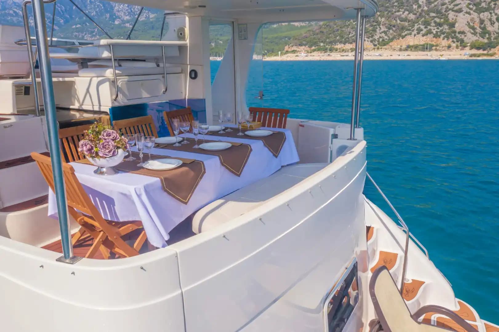 Exclusif Blue Croisières on a Luxury Princess Motoryacht in Antalya 8
