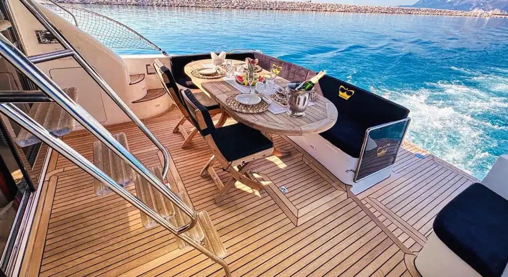 Luxus Blue Kreuzfahrt and Privat Veranstaltung with Antalya Princess Motoryacht 2