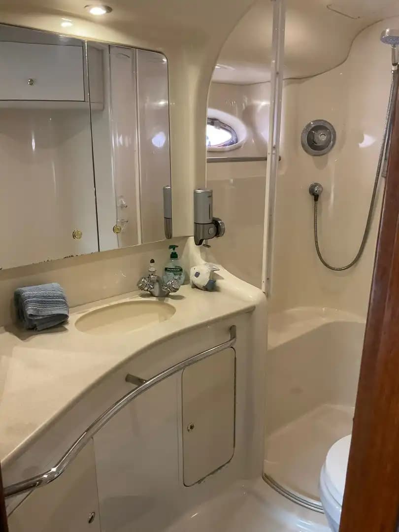 Privé motorjachtcharter Antalya | Searay 480-daagse trip en cruise bij zonsondergang 14