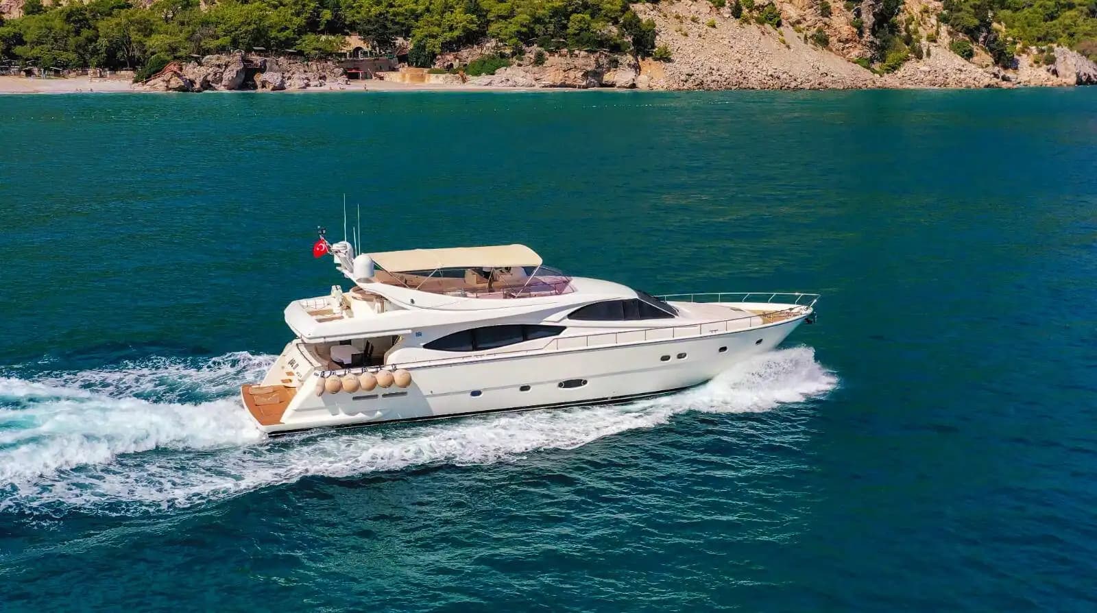 Роскошные мероприятия и морской круиз на 25-метровой яхте Ferretti в Анталии 10