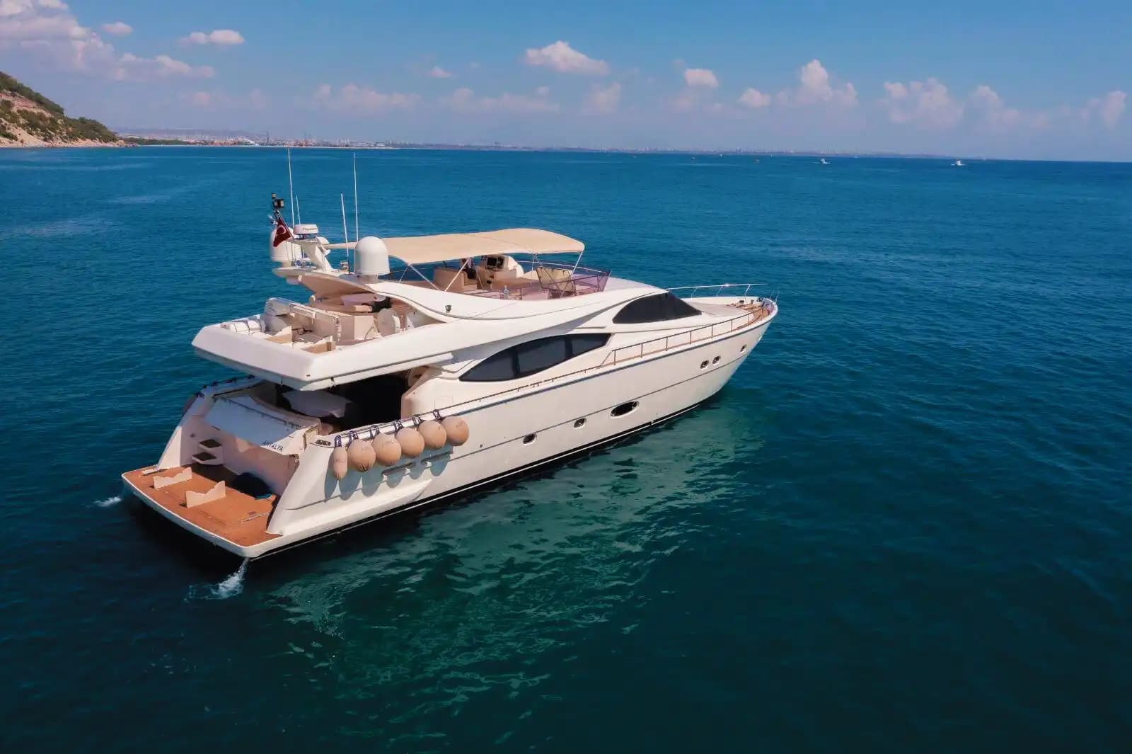Роскошные мероприятия и морской круиз на 25-метровой яхте Ferretti в Анталии 7