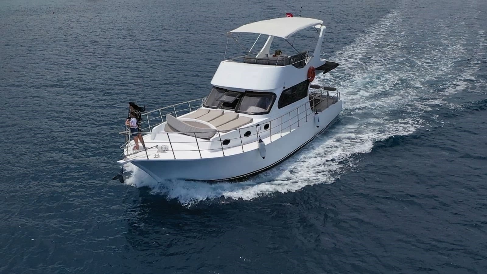 Alanya: Alquiler de Lujoso Barco de 13 Metros para 12 Personas, 1 Camarote 7