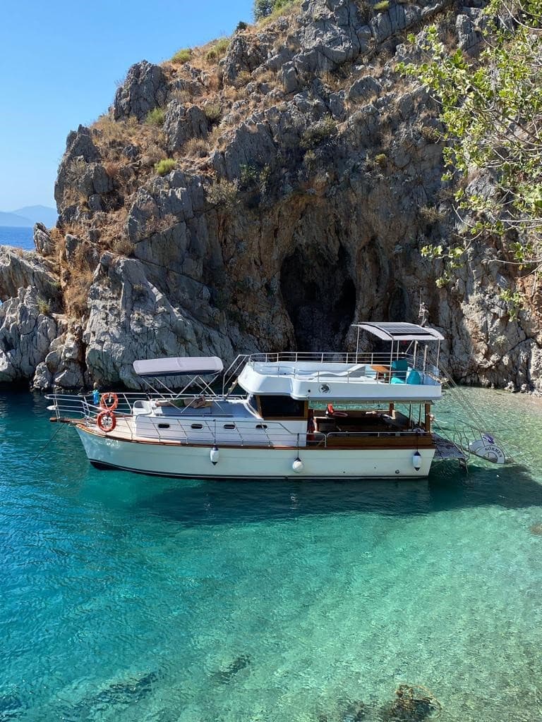 Comfortable and Enjoyable Day in Fethiye Bays with a 12-Person Standard Motor Yacht 3