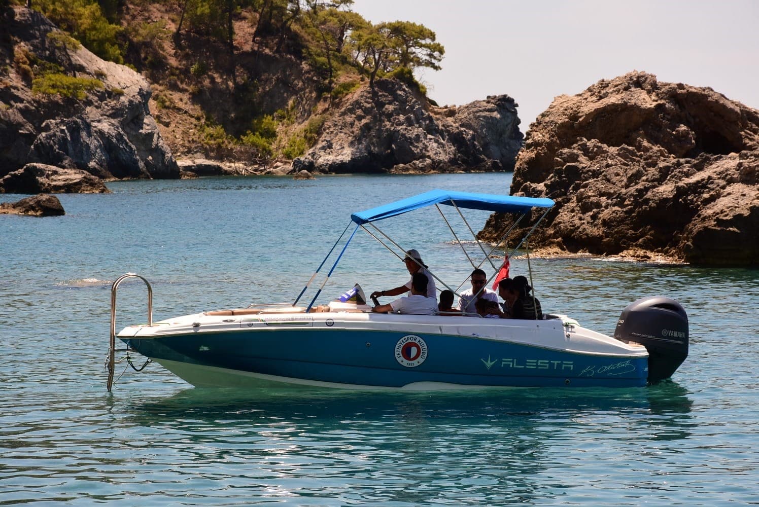Günstiges Boot mieten Ölüdeniz – 6m Boot für 8 Pers. 4