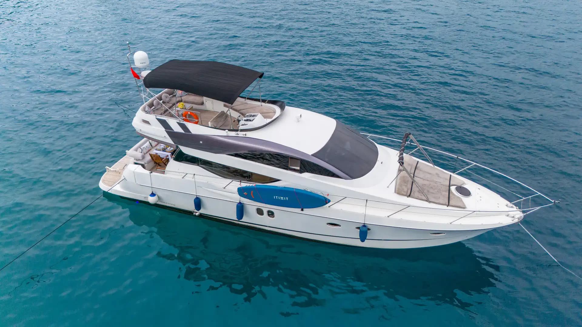 Einzigartige 18m 3-Kabinen Motoryacht in Bodrum - Party auf dem Boot