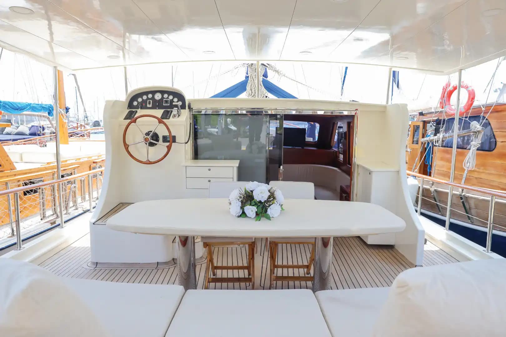 18-Meter Gulet in Bodrum: A Privat Meer Urlaub with Komfortabel Unterkunft 6