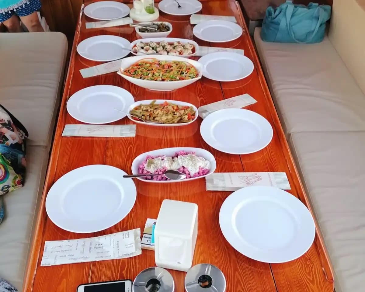 A Einzigartig Blaue Reise Erlebnis with a Maßgefertigte Boot in Bodrum – Up to 8 Gäste 16