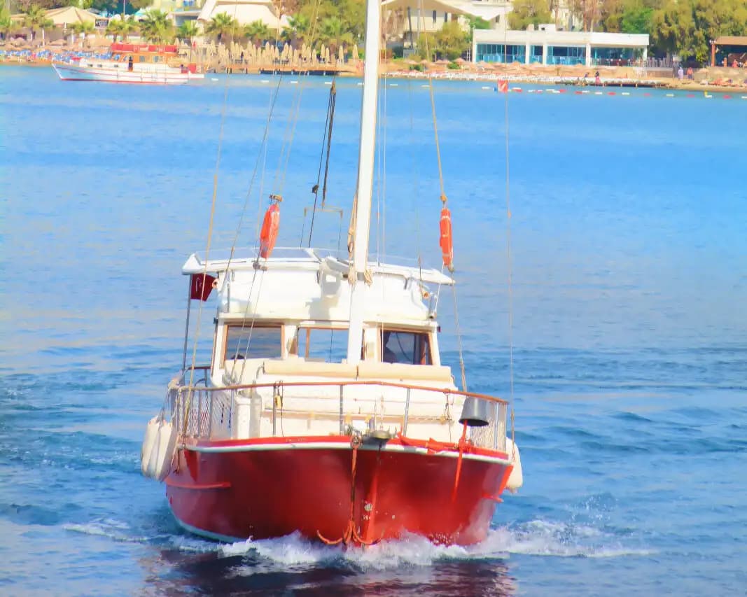 A Einzigartig Blaue Reise Erlebnis with a Maßgefertigte Boot in Bodrum – Up to 8 Gäste 3