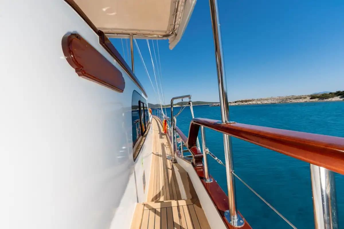 Bodrum: Gulet 20m, 8 pers. Crucero Pacífico 19