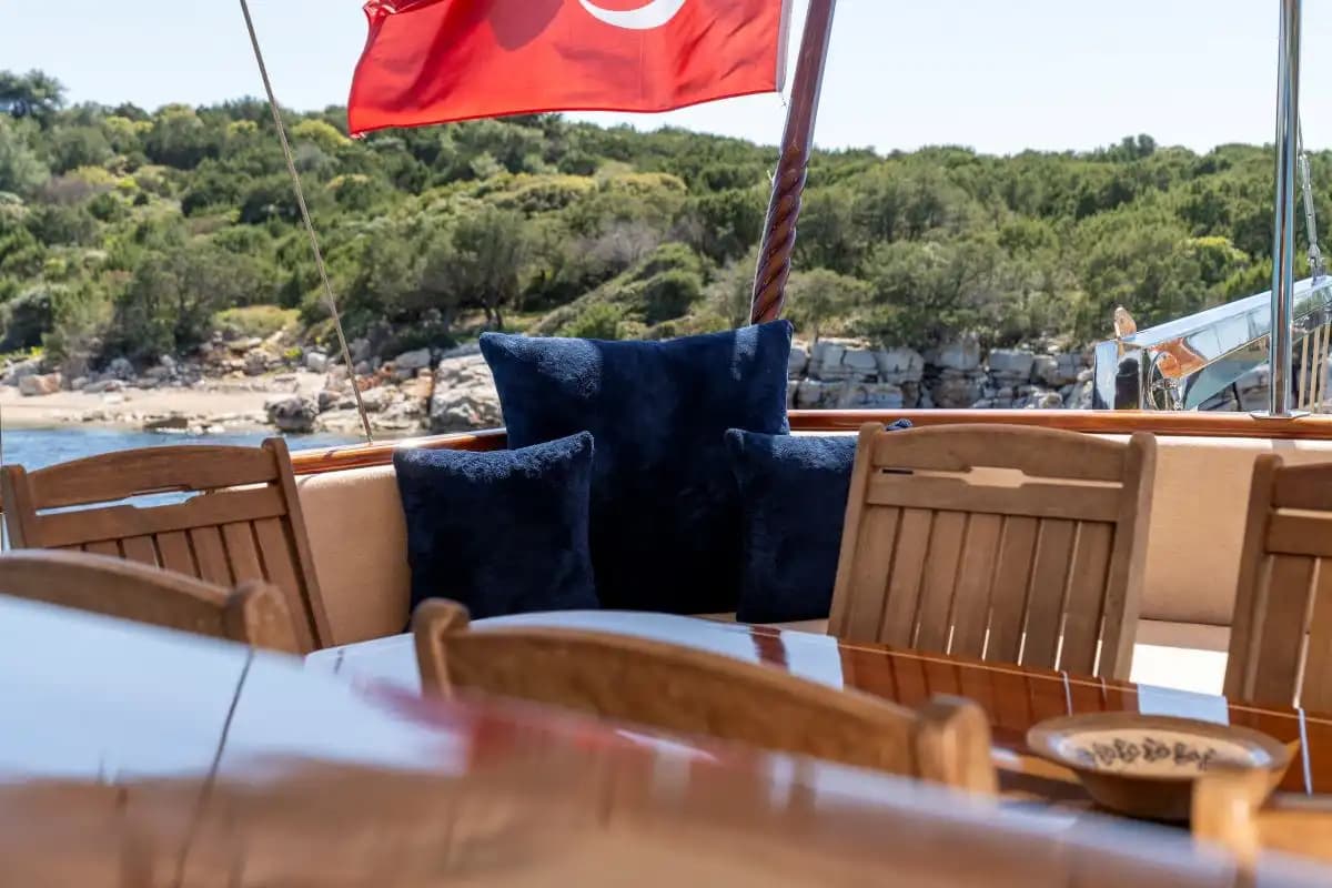Bodrum: Gulet 20m, 8 pers. Crucero Pacífico 20