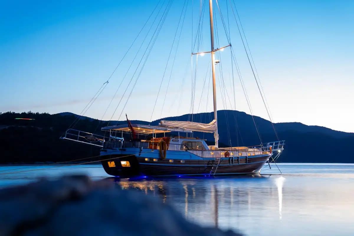 Bodrum: Gulet 20m, 8 pers. Crucero Pacífico 10