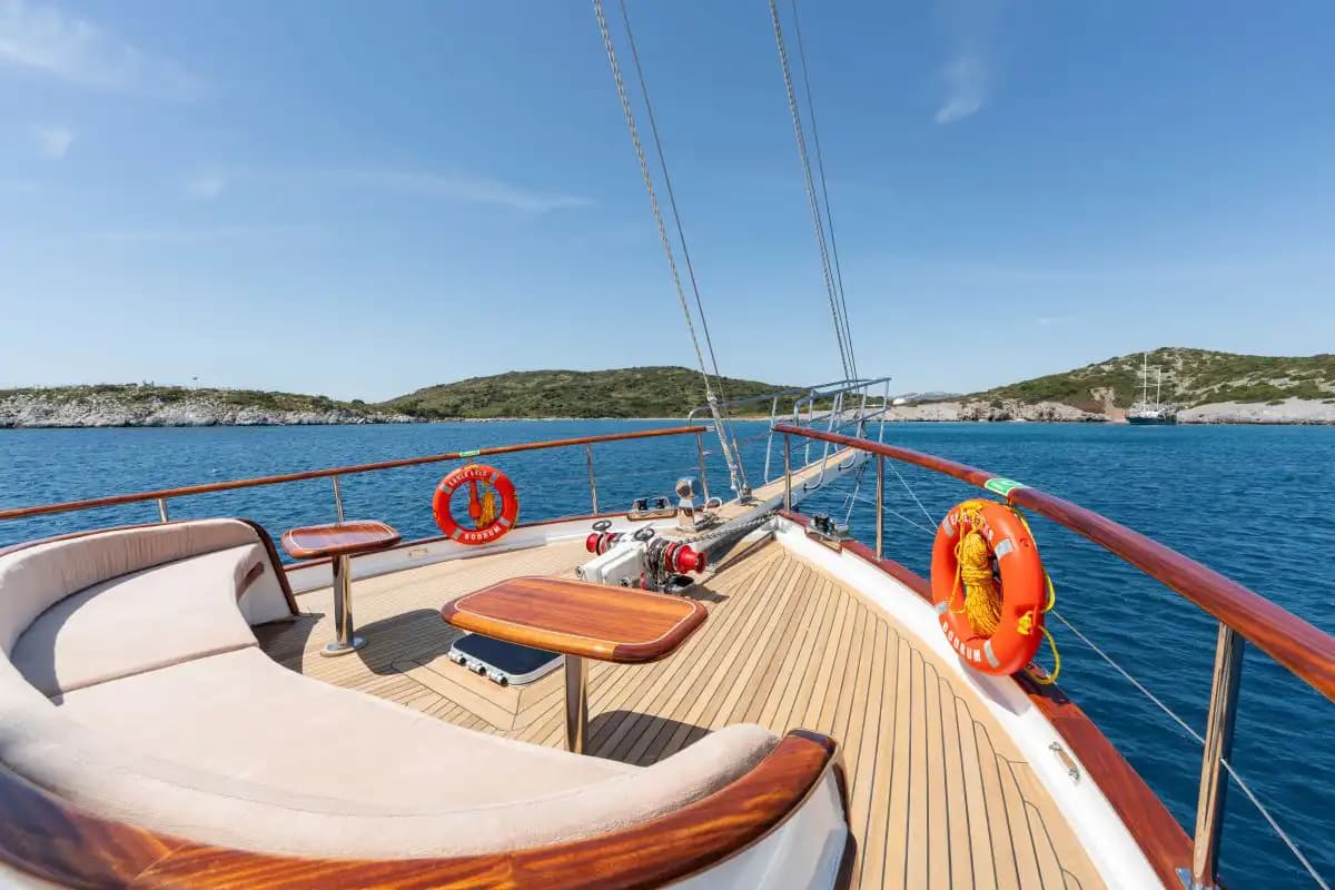 Bodrum: Gulet 20m, 8 pers. Crucero Pacífico 24