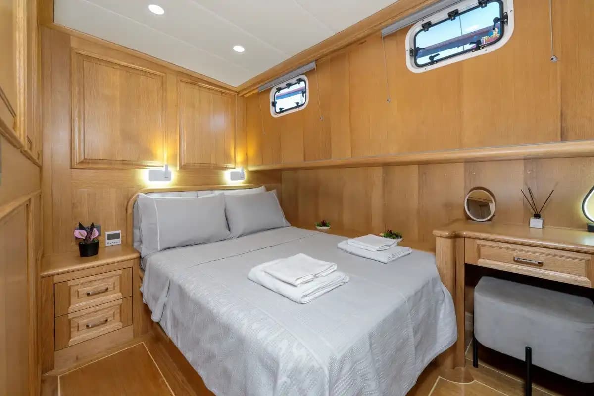 Bodrum: Gulet 20m, 8 pers. Crucero Pacífico 5