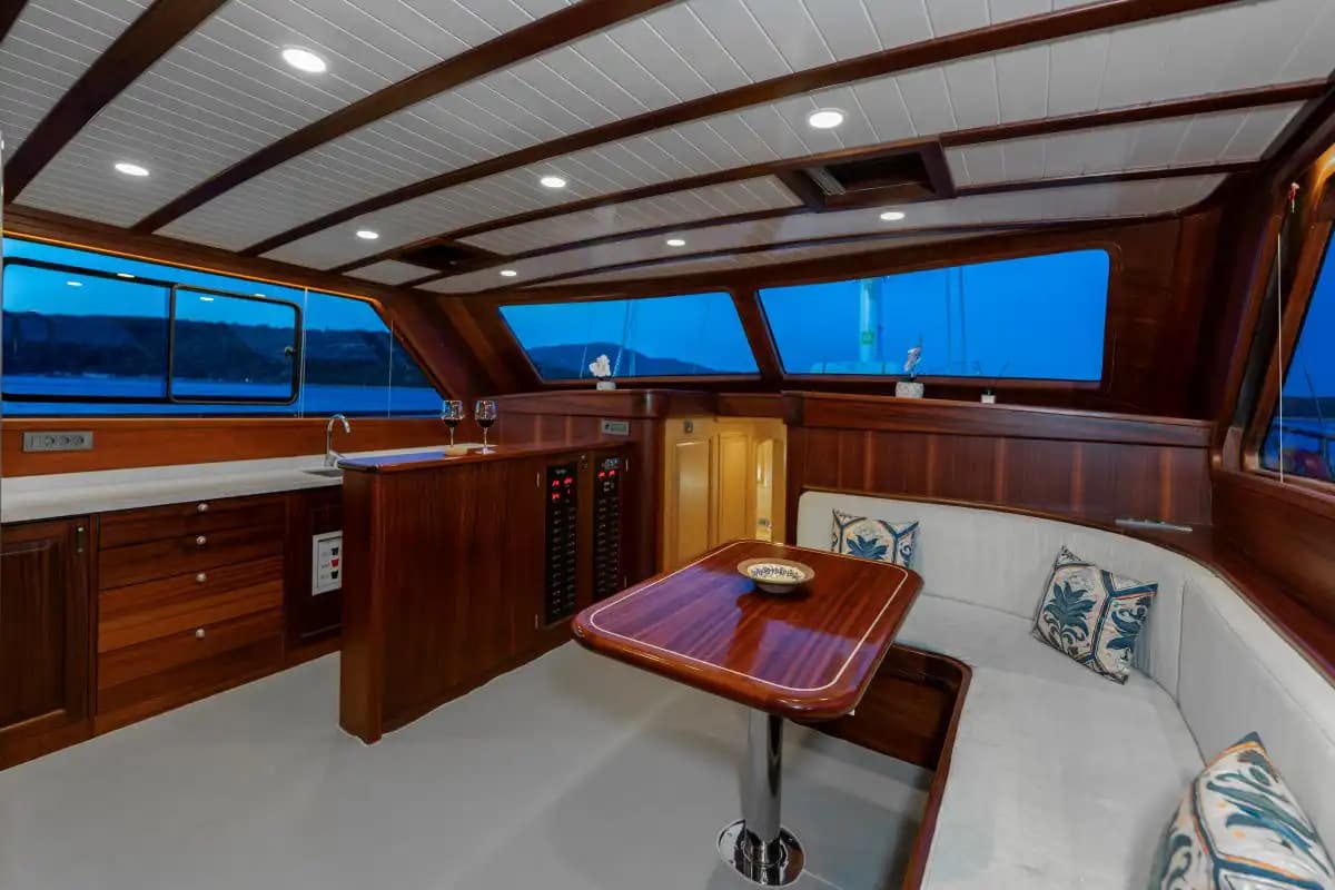 Bodrum: Gulet 20m, 8 pers. Crucero Pacífico 29