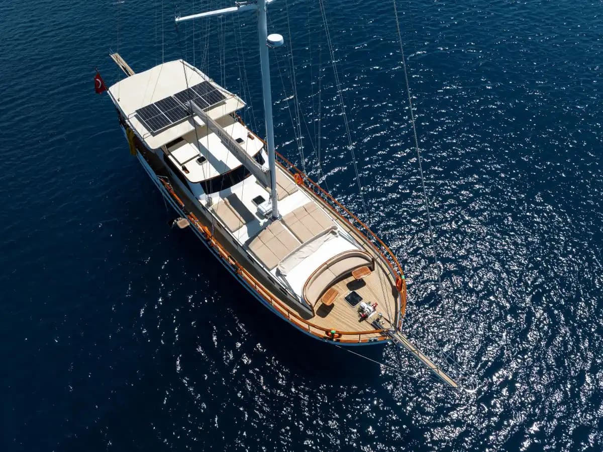 Bodrum: Gulet 20m, 8 pers. Crucero Pacífico - Fiesta en el Barco