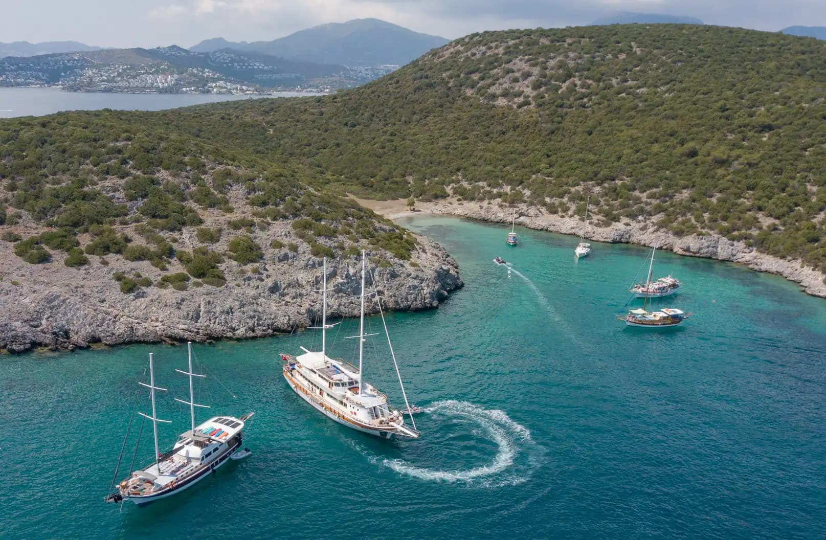 Bodrum: Gulet 20m, 8 pers. Crucero Pacífico 9