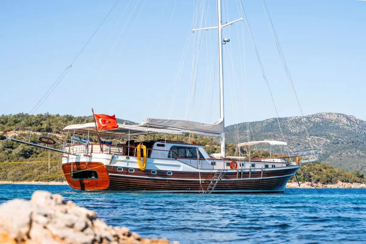 Bodrum: Gulet 20m, 8 pers. Crucero Pacífico 11