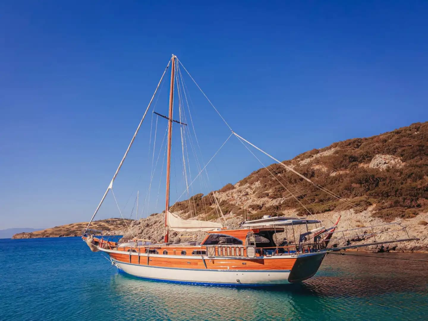 A Voll ausgestattet 17-Meter Gulet Offering an Unvergesslich Meer Urlaub in Bodrum 6