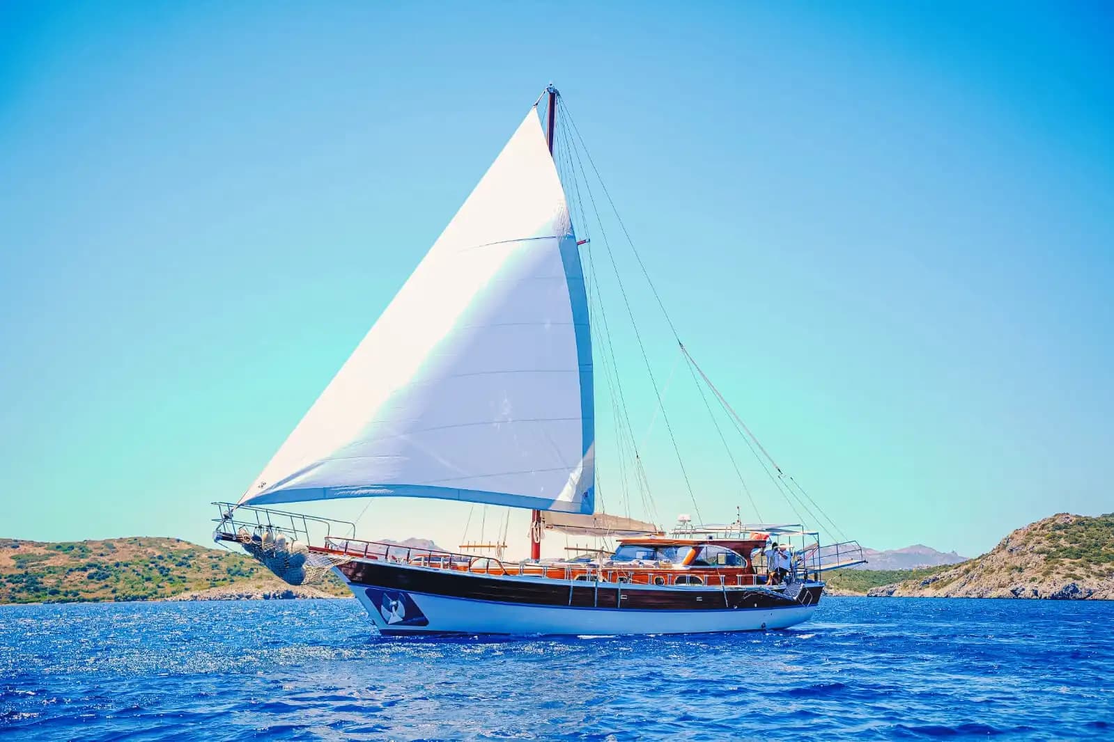 A Voll ausgestattet 17-Meter Gulet Offering an Unvergesslich Meer Urlaub in Bodrum - Party auf dem Boot