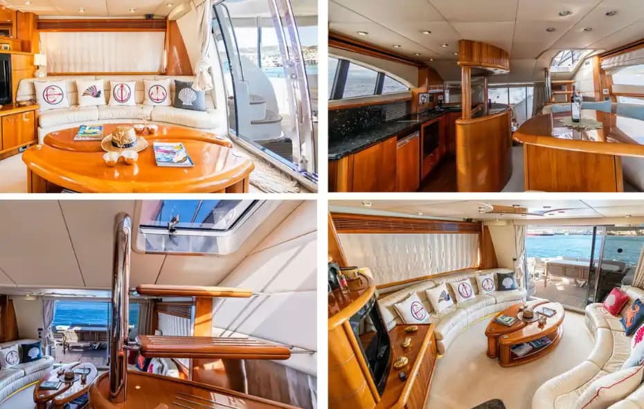 Определение роскоши в Бодруме: Незабываемый круиз на яхте Sunseeker Manhattan 75 длиной 25 метров 8